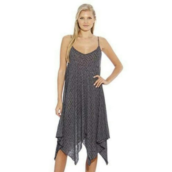 Christian Siriano Dresses & Skirts - ❤️ Christian Siriano Handkerchief Trapeze Dress M Gray Casual Everyday